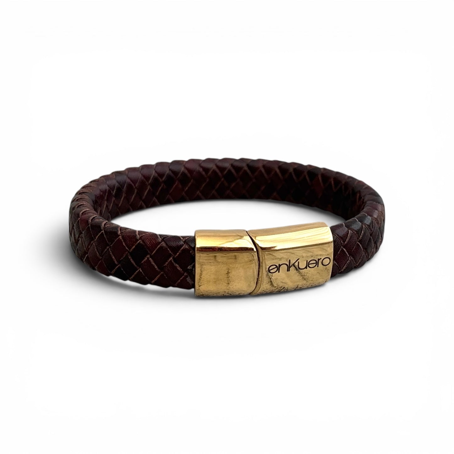 LEATHER CORD BRACELET 6.5”
