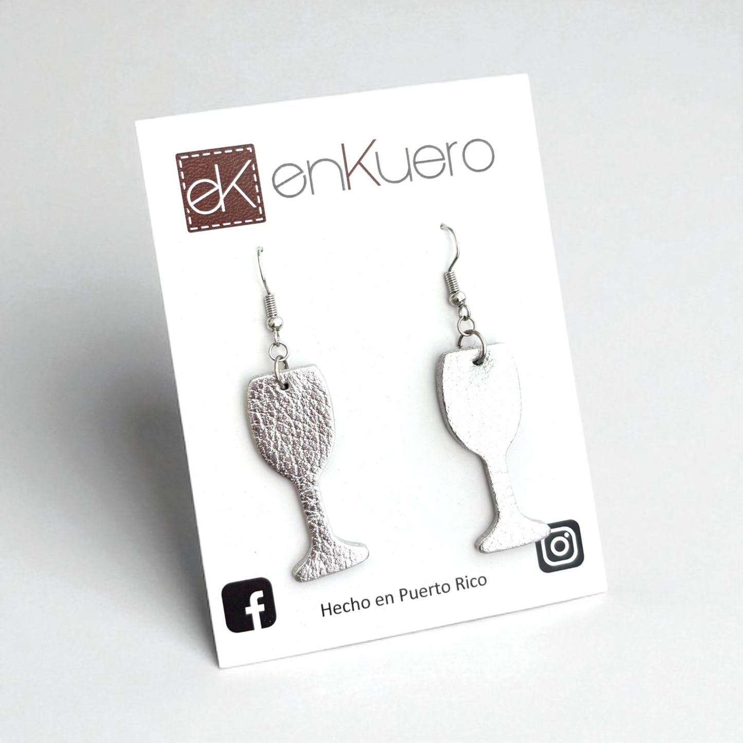 LEATHER EARRINGS
