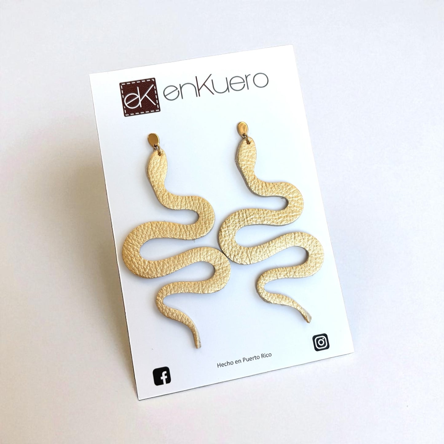 SNAKE EARRINGS