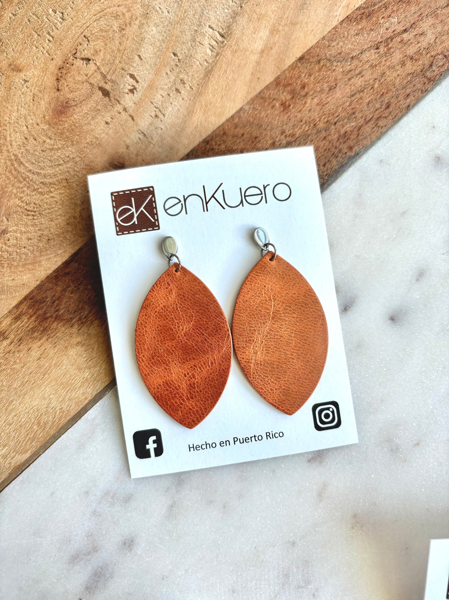 LEAF EARRINGS