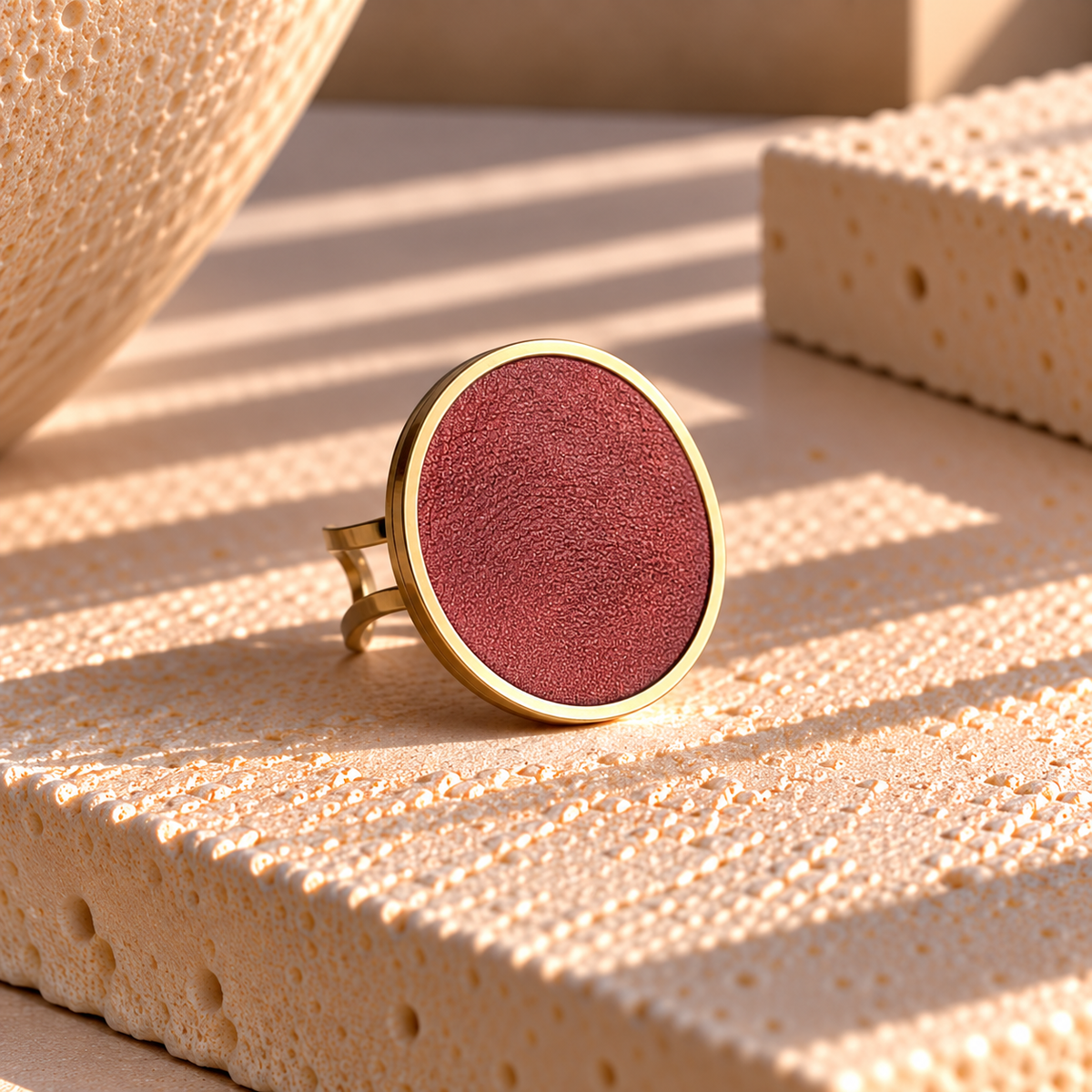 ROUND LEATHER RING