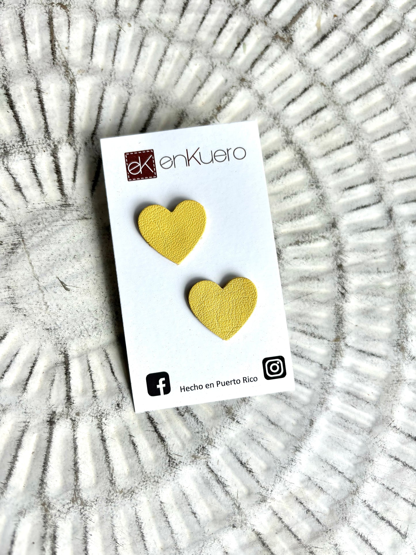 HEART STUD EARRINGS