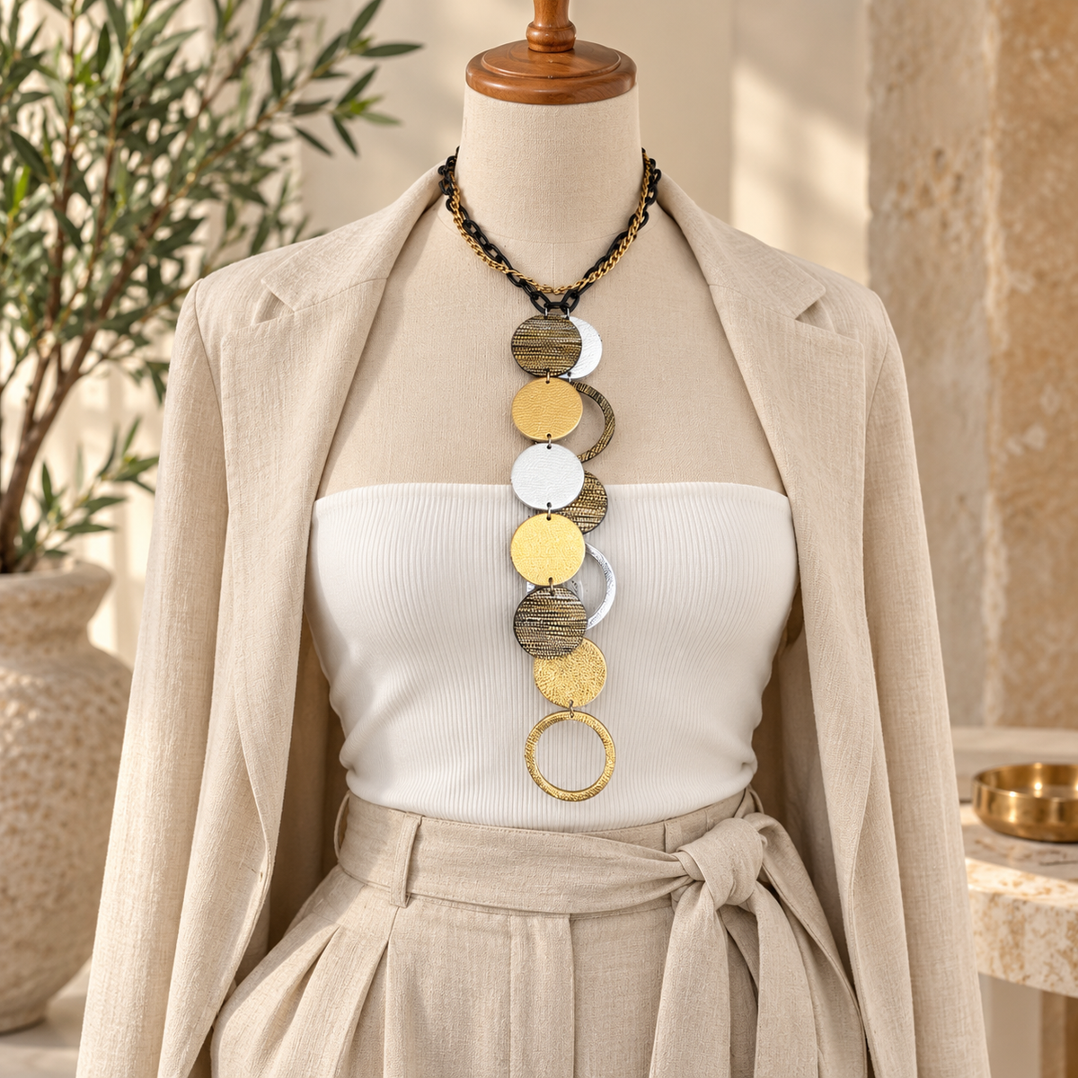 CIRCLES NECKLACE