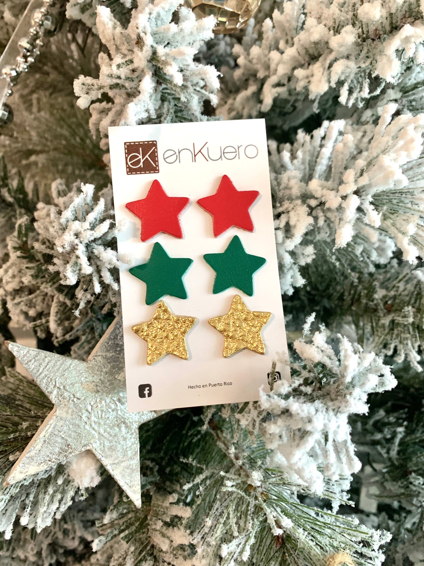 STAR STUD EARRINGS