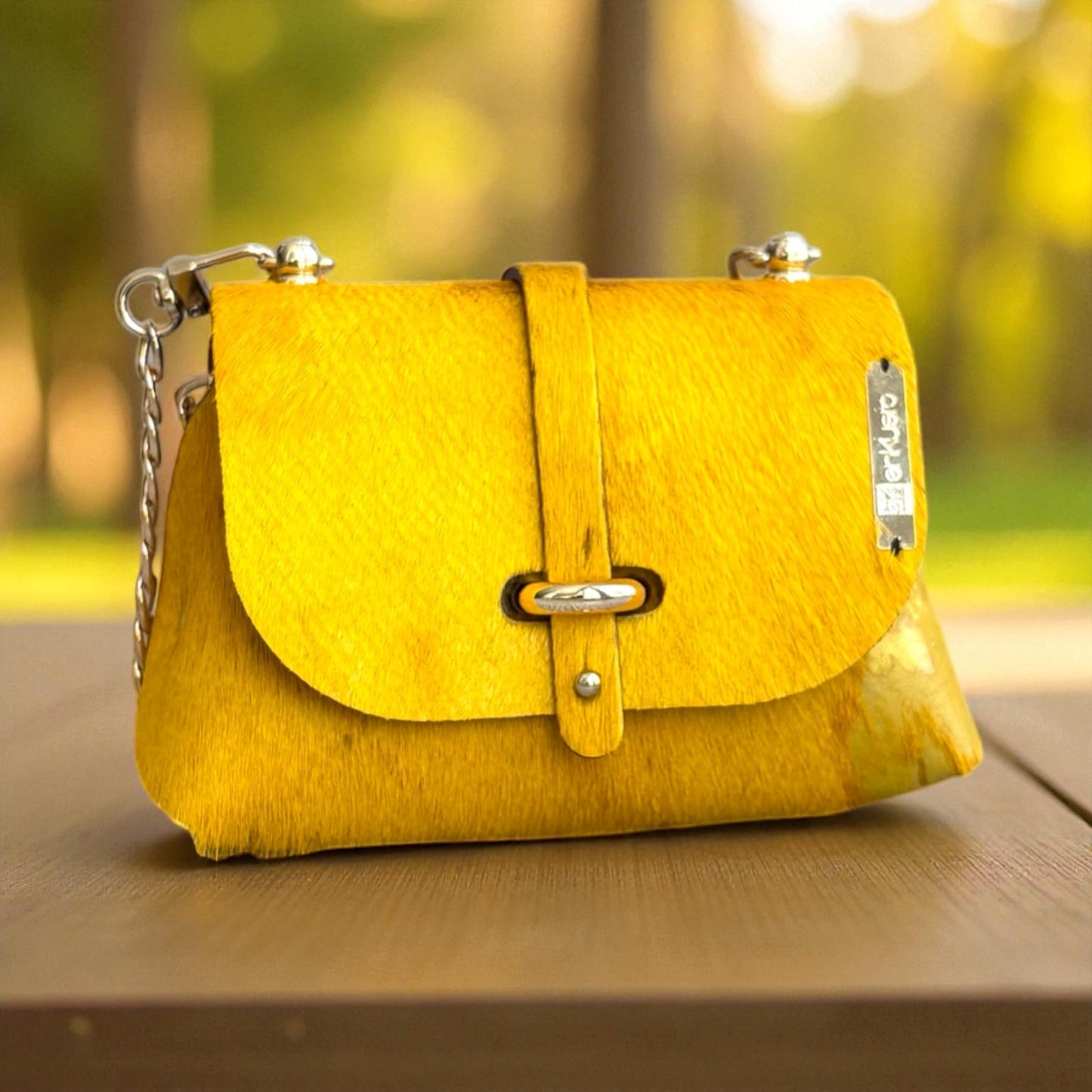 HAIR ON MINI DAISY BAG