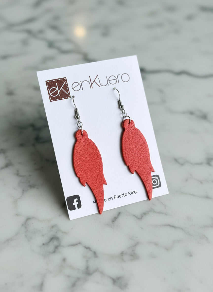 FEATHER EARRINGS