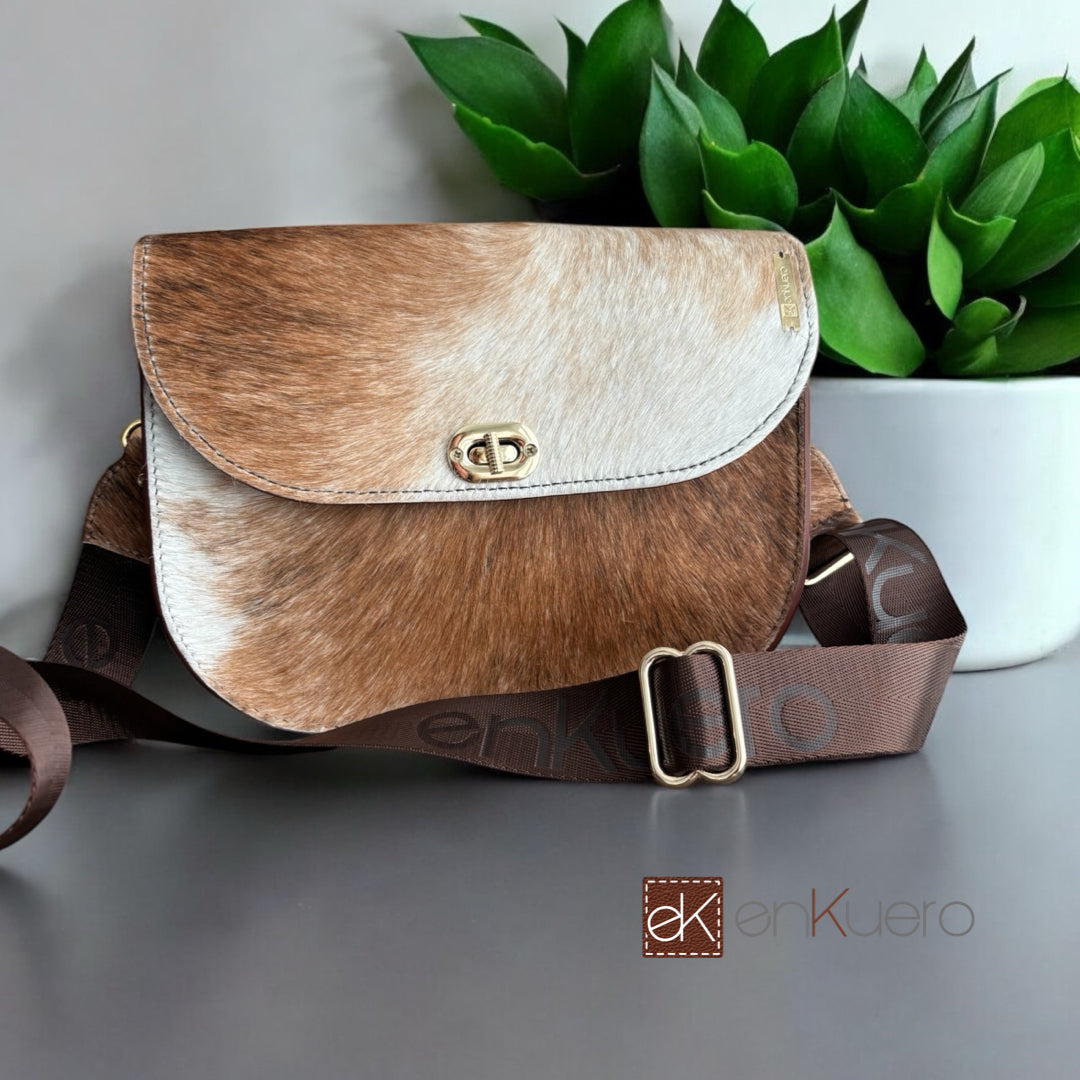 HAIR ON CROSSBODY BAG