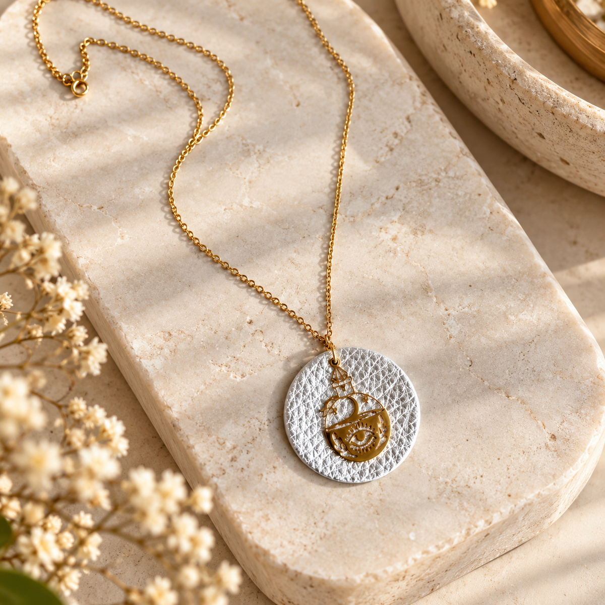 THIRD EYE CHARM NECKLACE