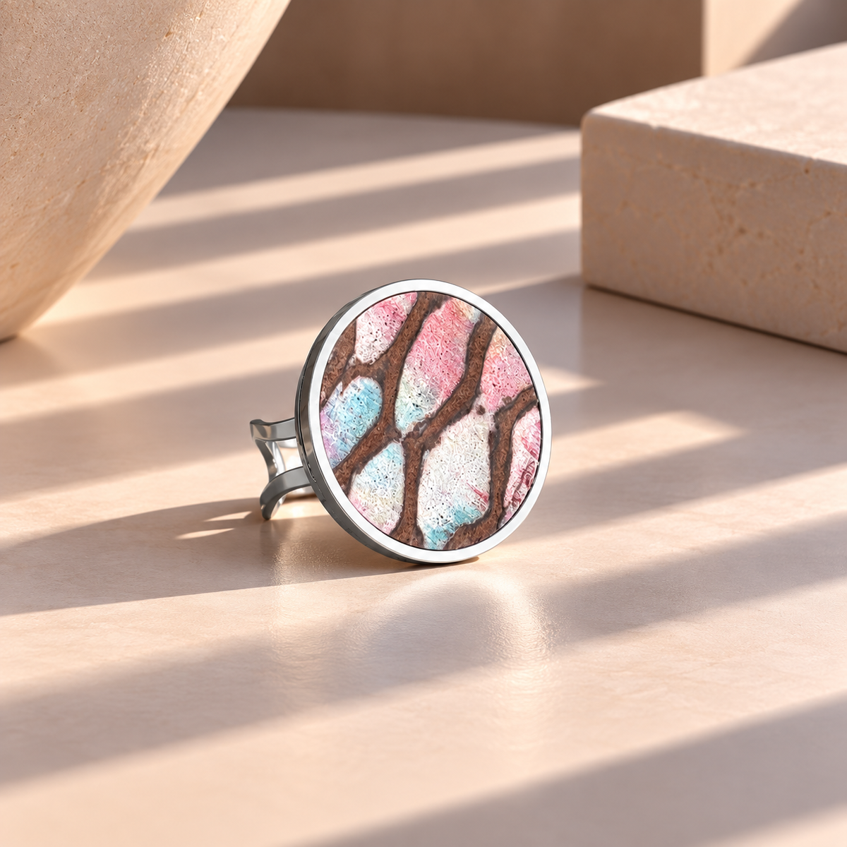 ROUND LEATHER RING