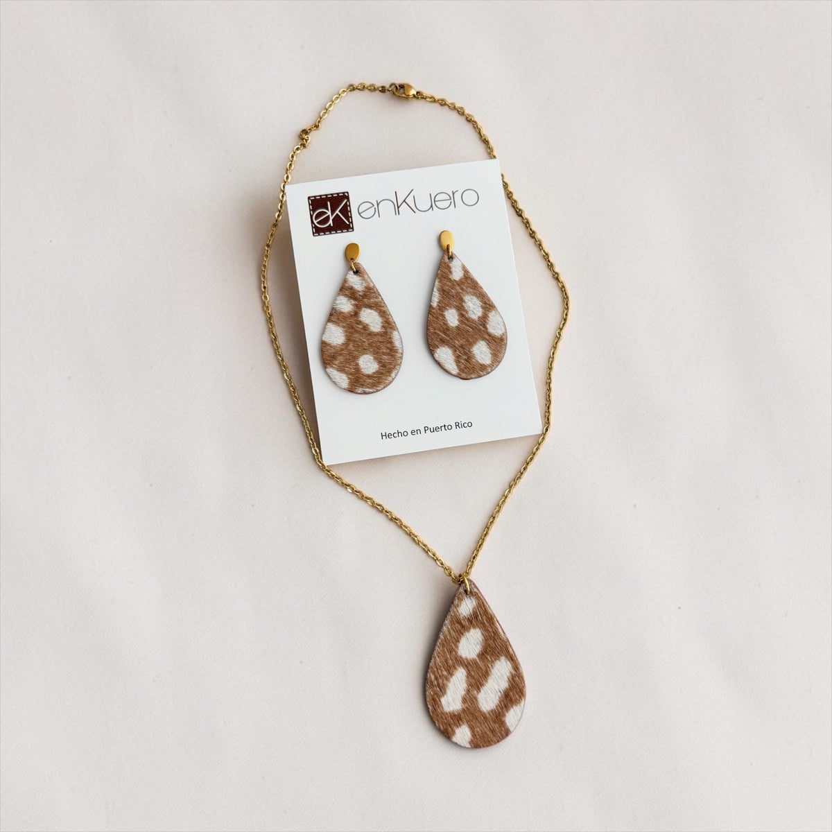 EARRINGS AND NECKLACE SET