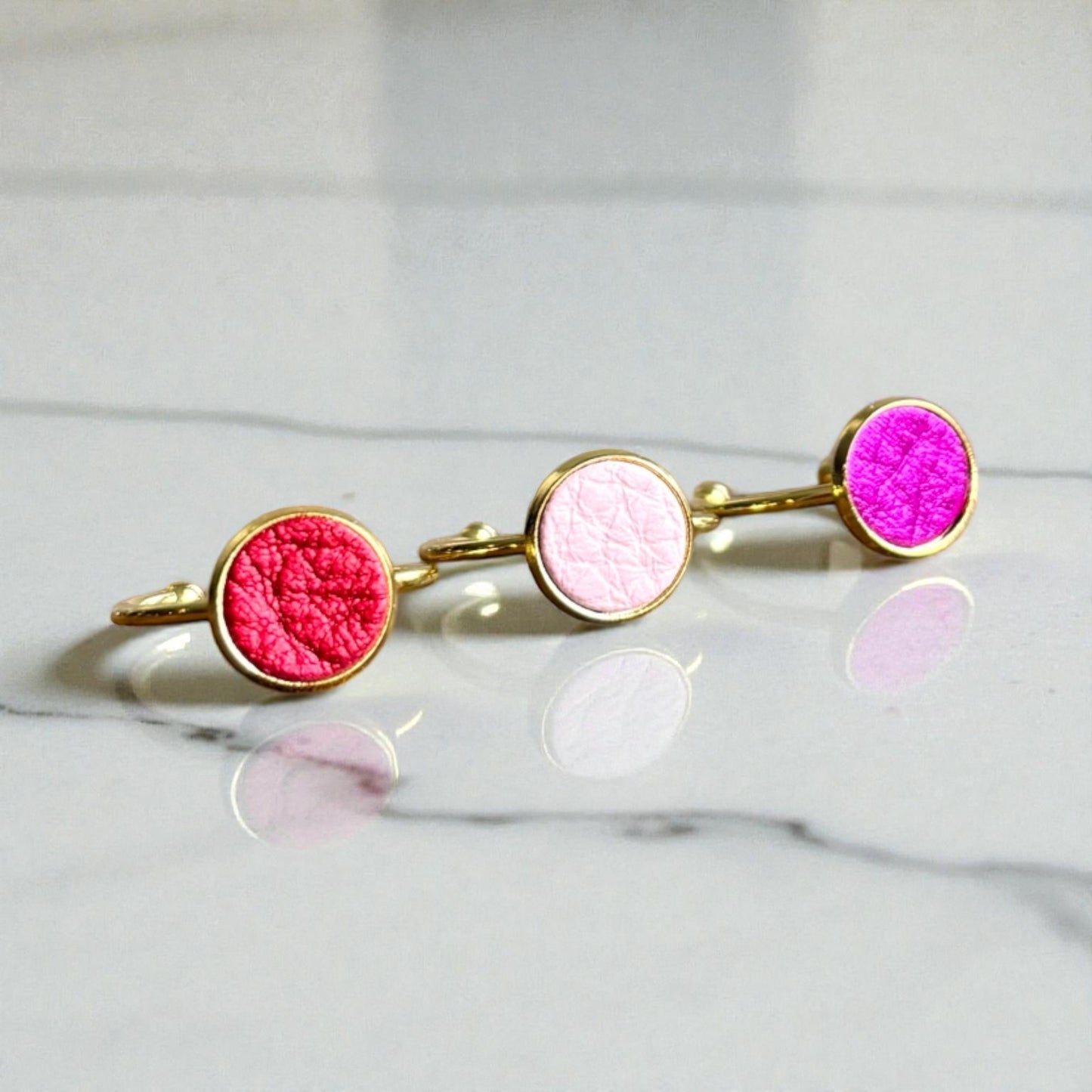 SMALL LEATHER RING SET