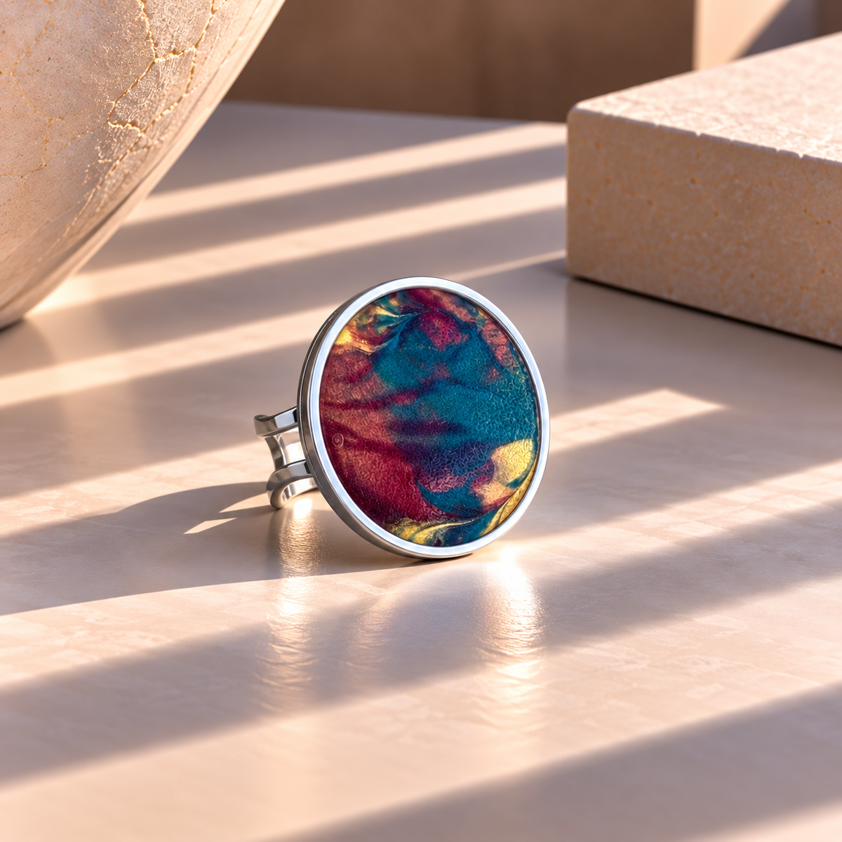 ROUND LEATHER RING