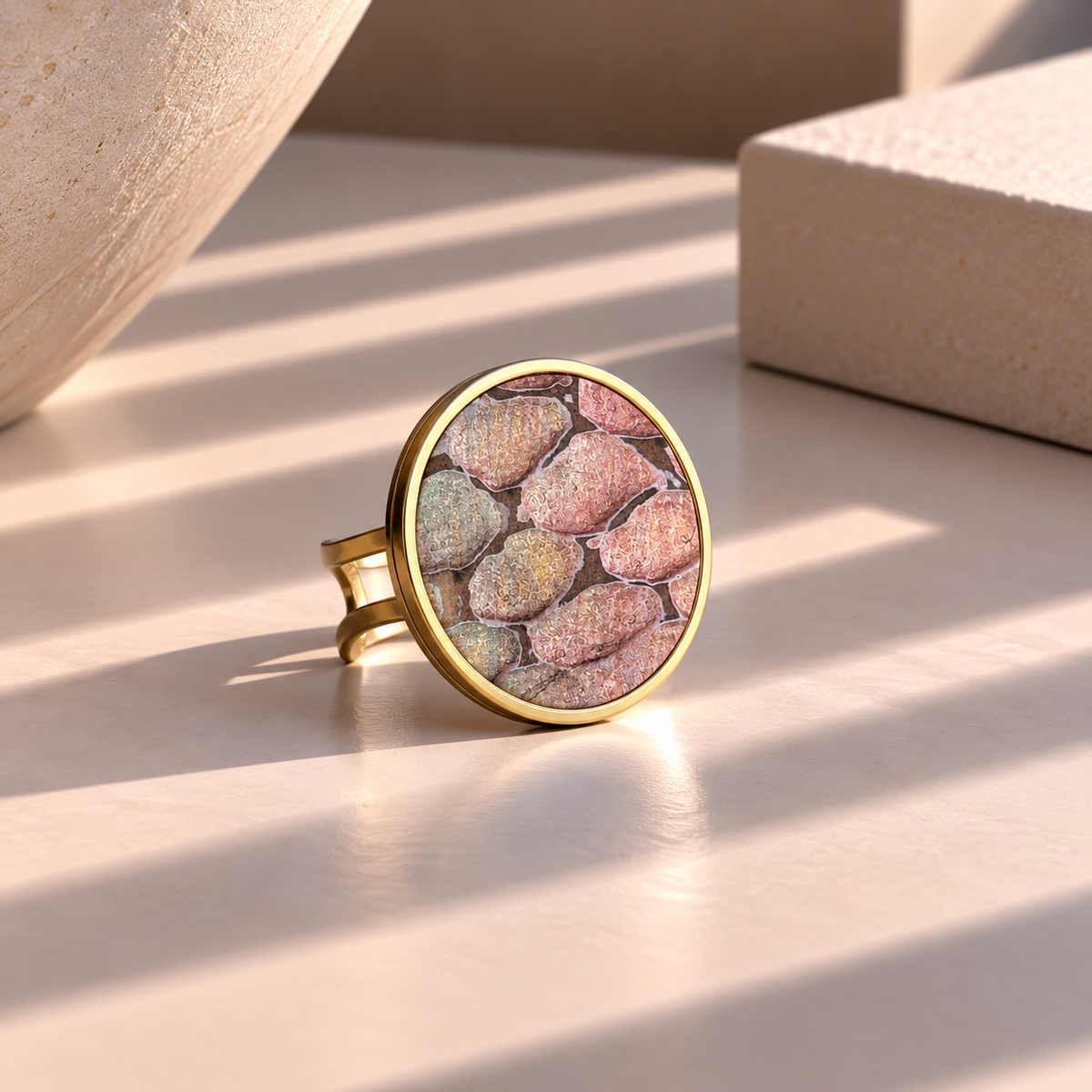 ROUND LEATHER RING