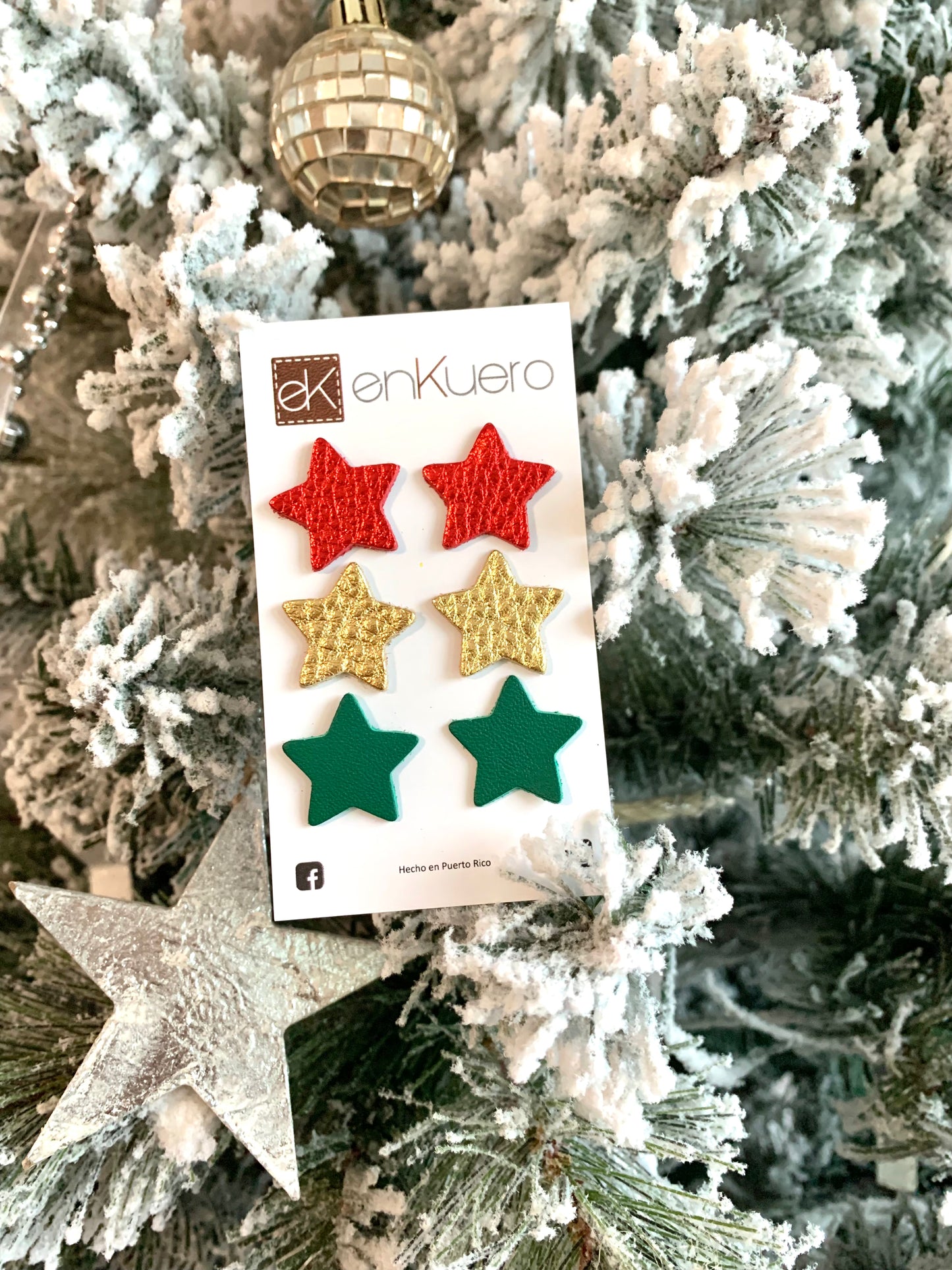 STAR STUD EARRINGS