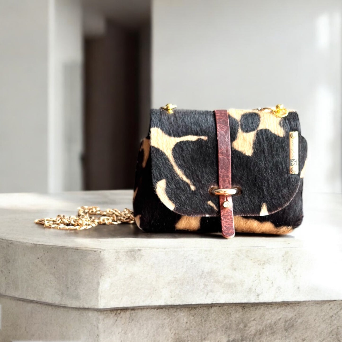 HAIR ON MINI DAISY BAG