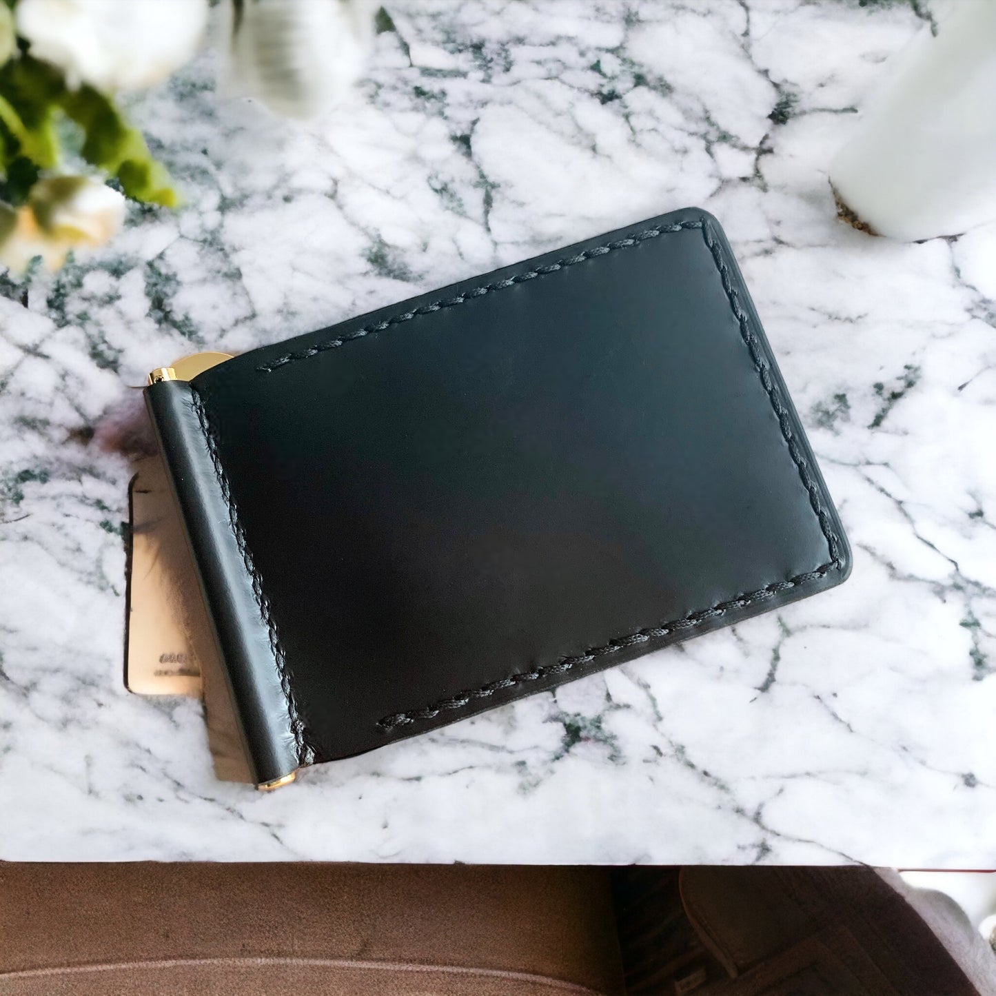 MONEY CLIP LEATHER WALLET
