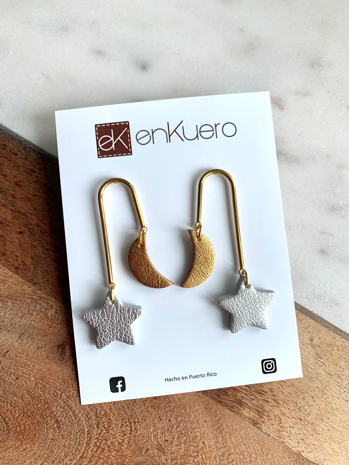 STAR / MOON EARRINGS