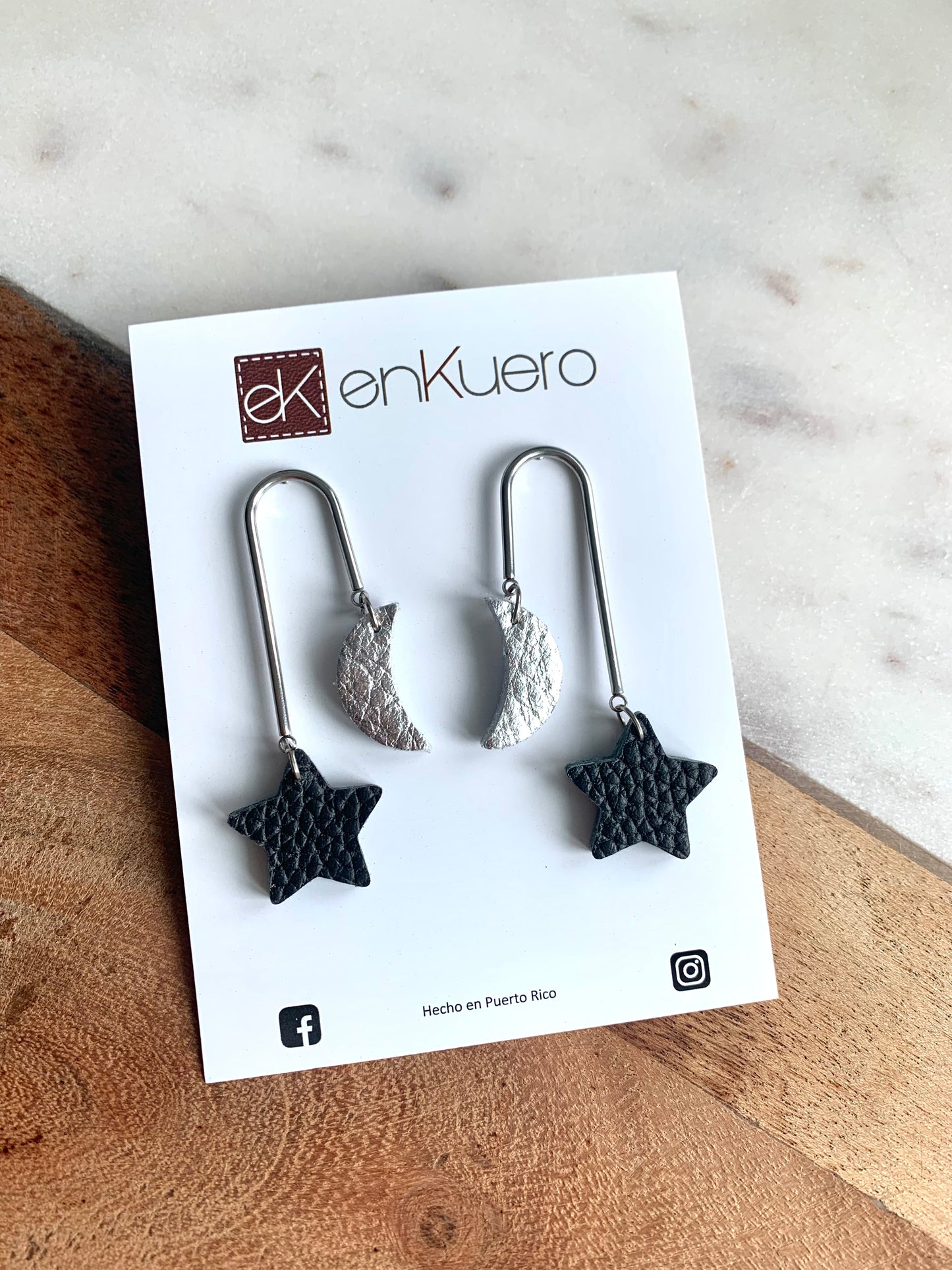 STAR / MOON EARRINGS