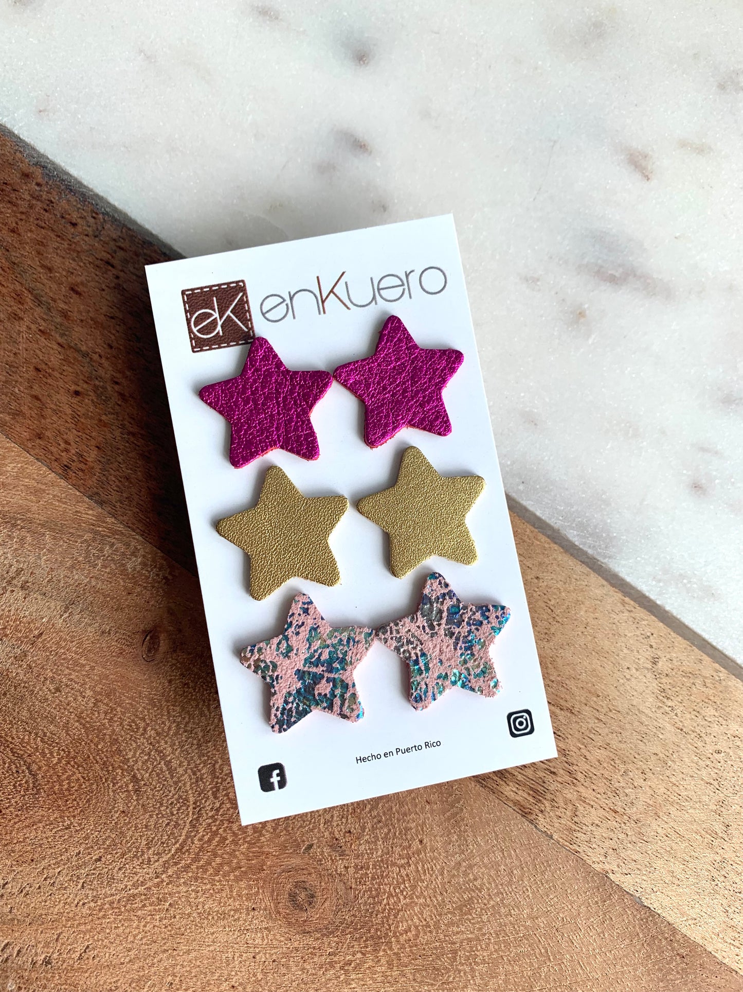 STAR STUD EARRINGS