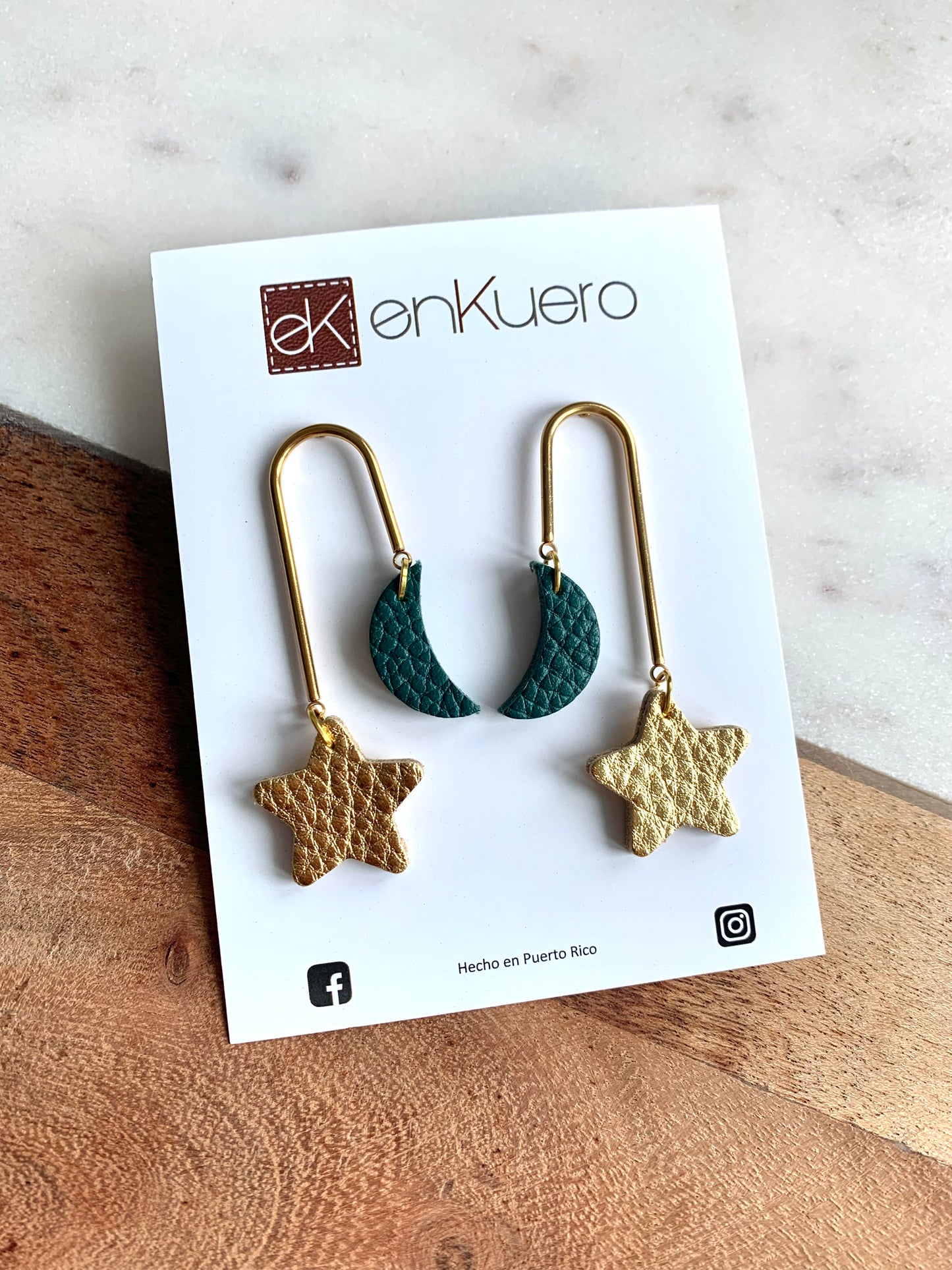 STAR / MOON EARRINGS