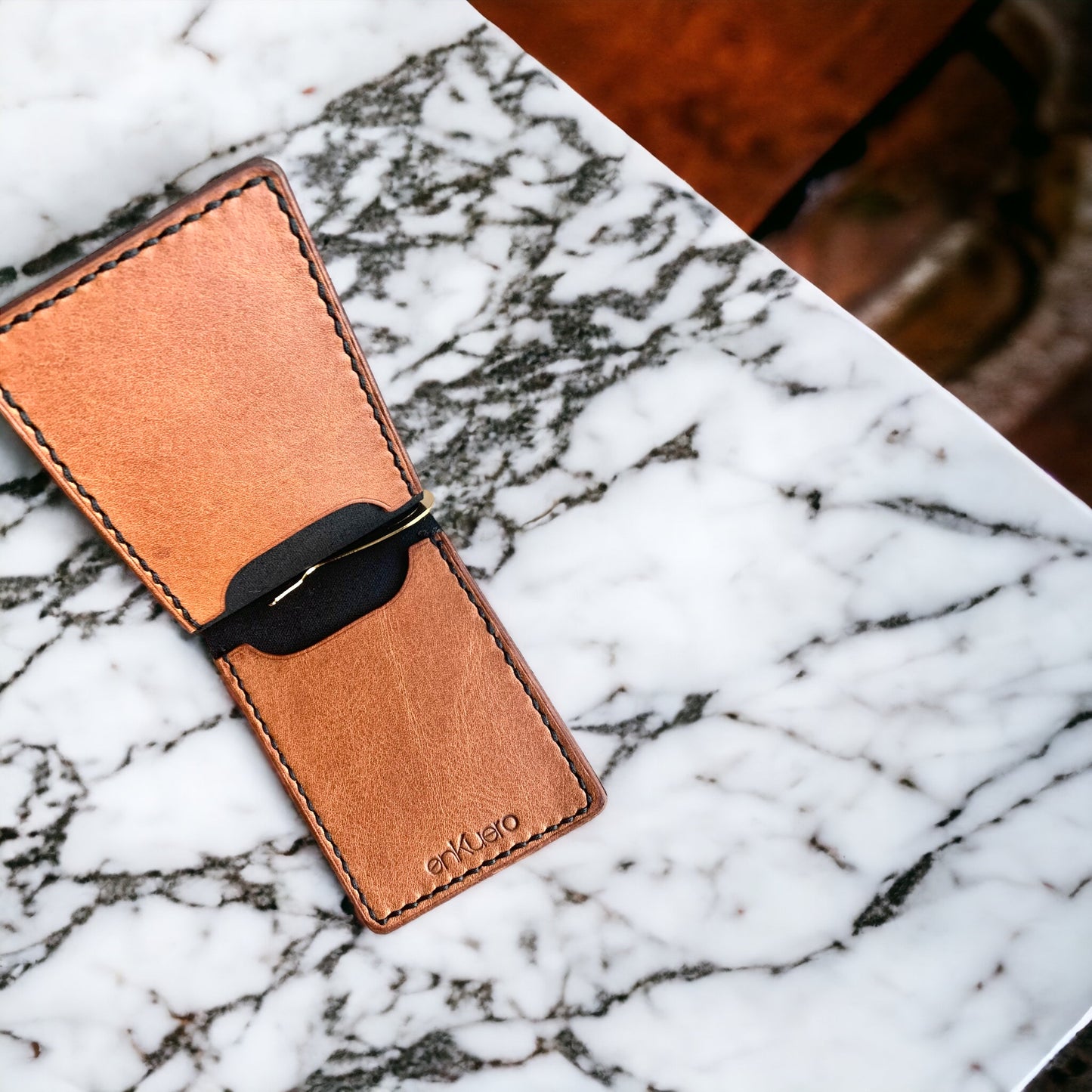 MONEY CLIP LEATHER WALLET
