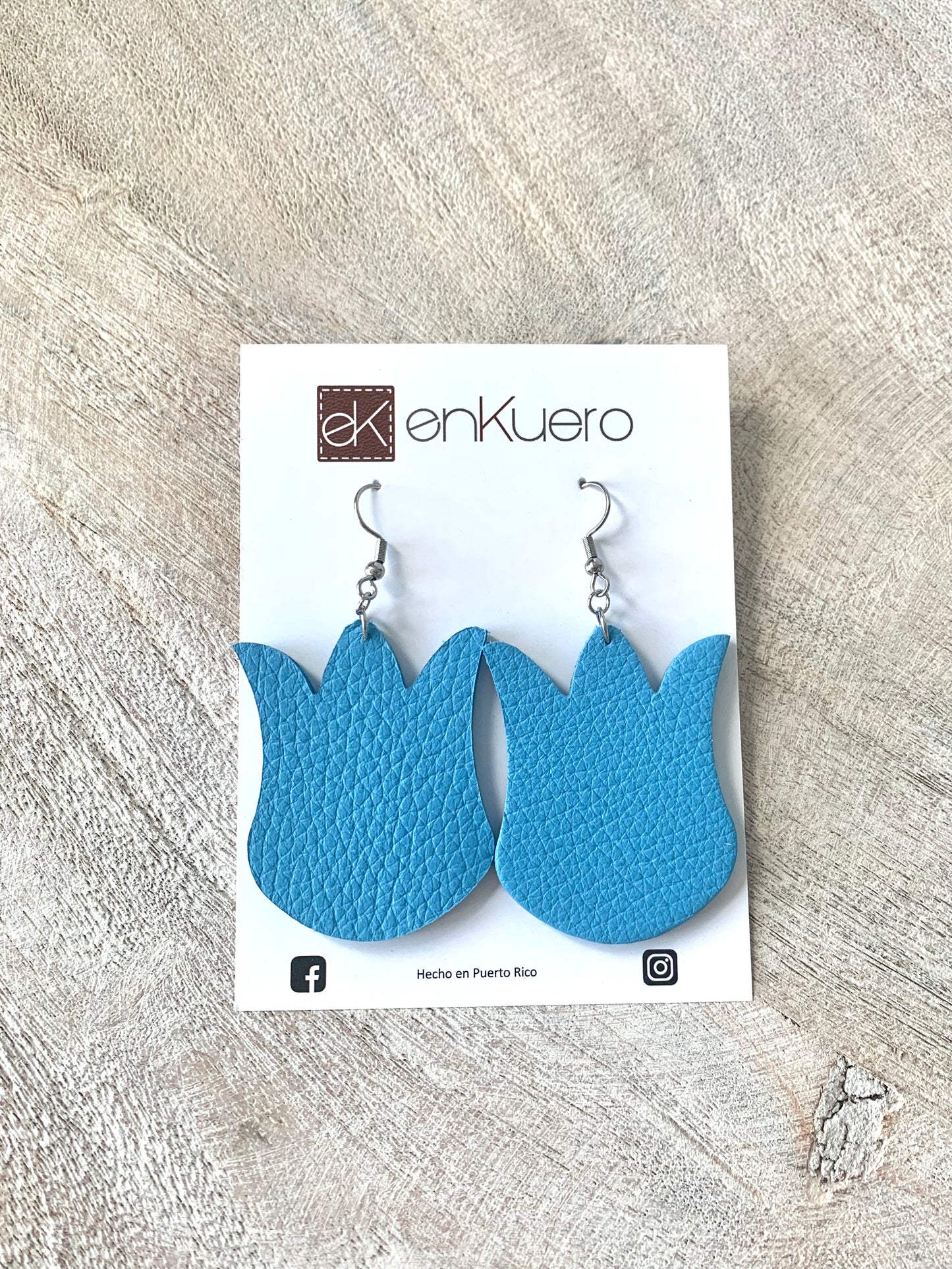 TULIP FLOWER EARRINGS