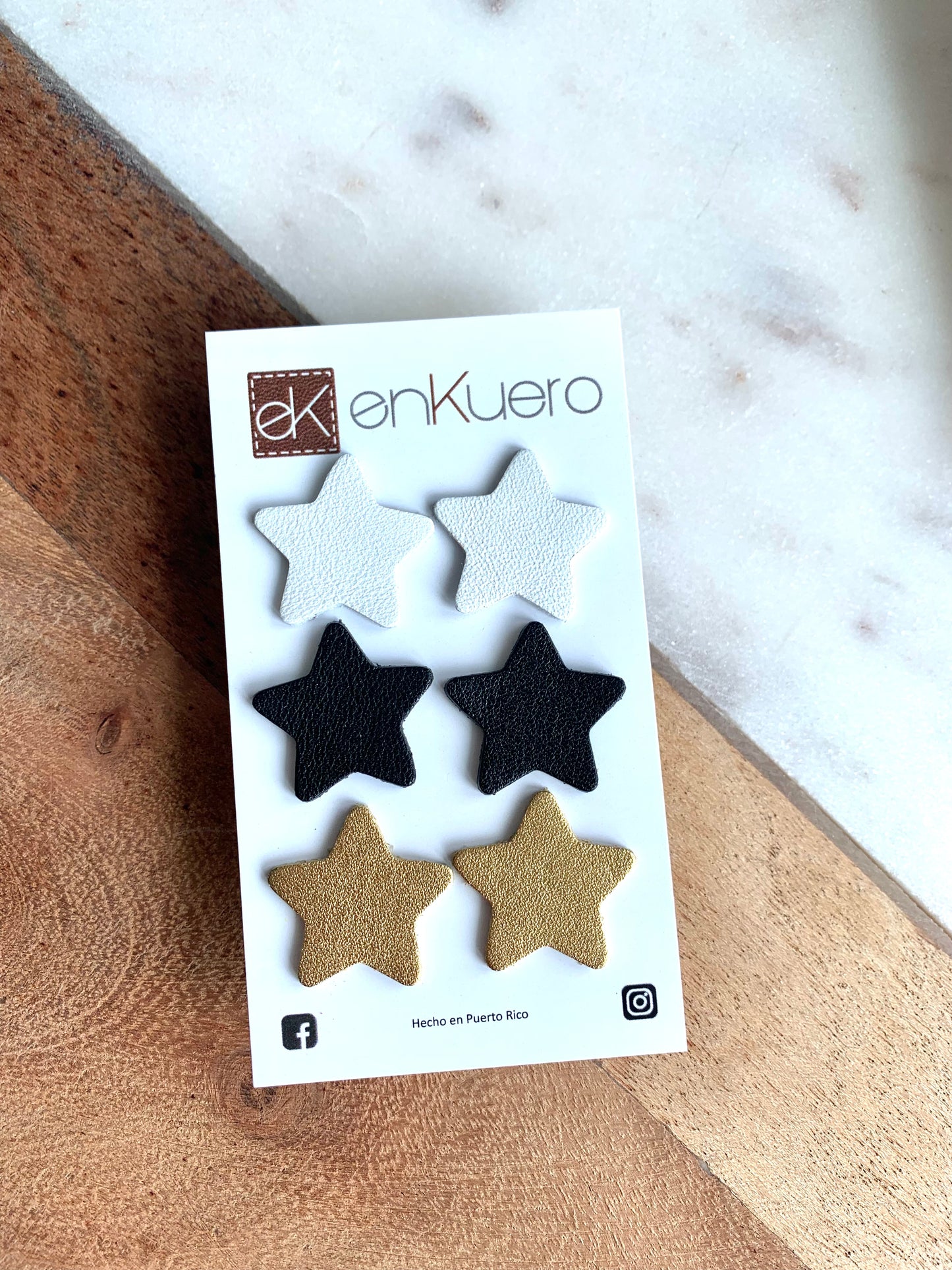 STAR STUD EARRINGS