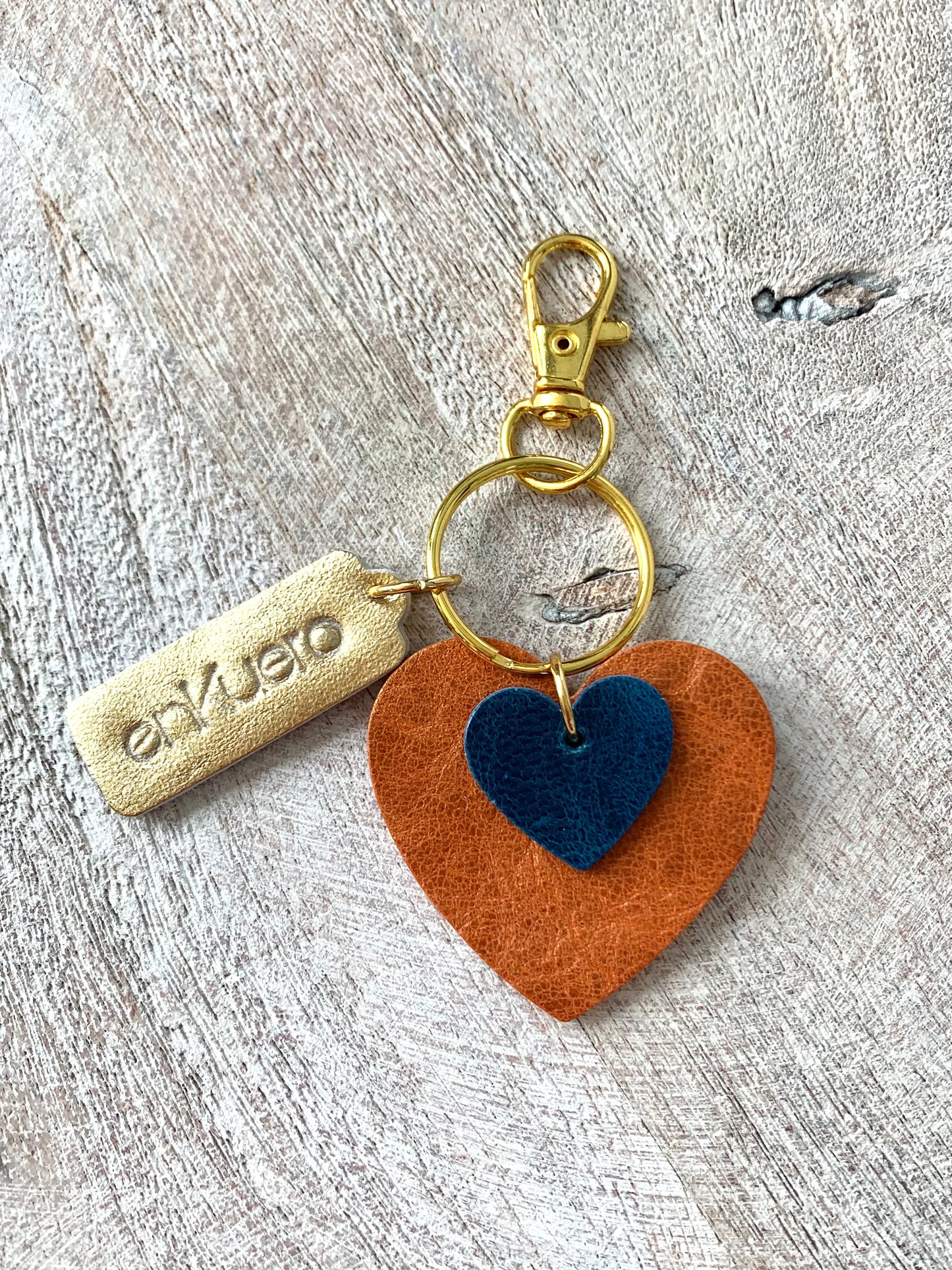 HEARTS KEYCHAIN / BAG CHARM