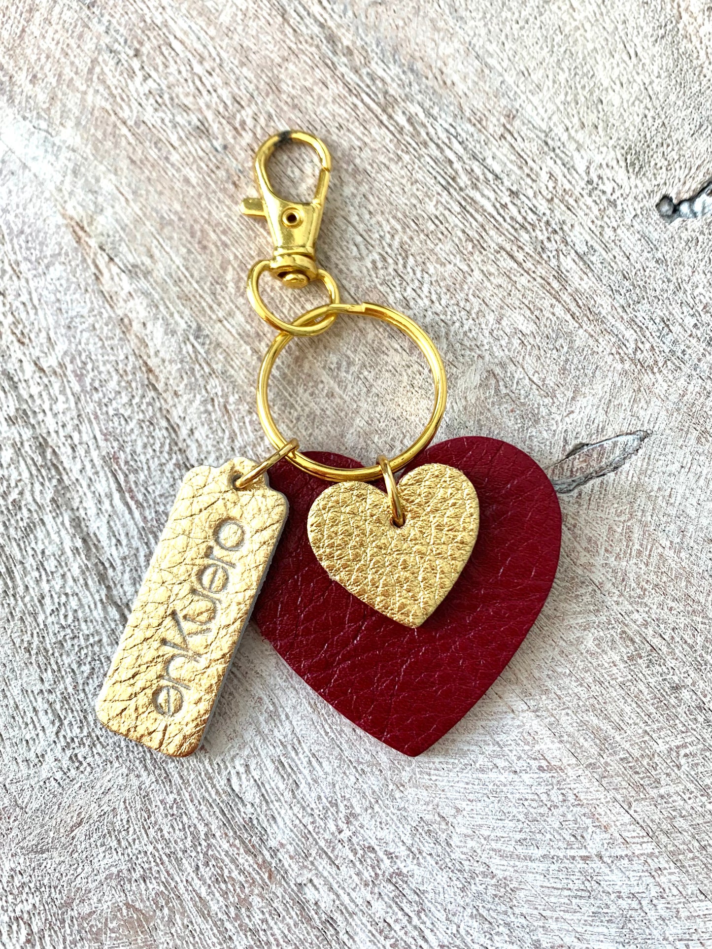 HEARTS KEYCHAIN / BAG CHARM