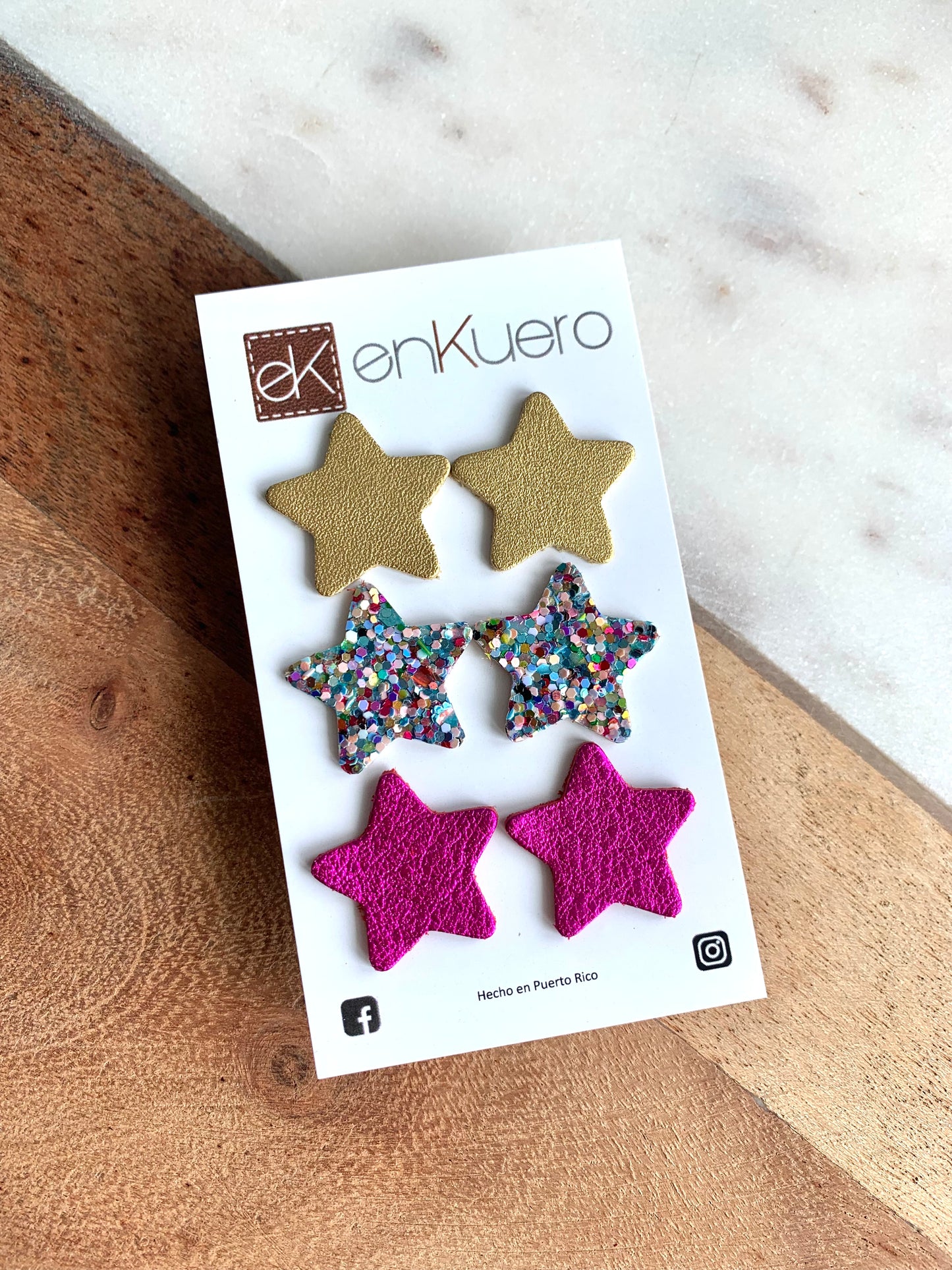 STAR STUD EARRINGS