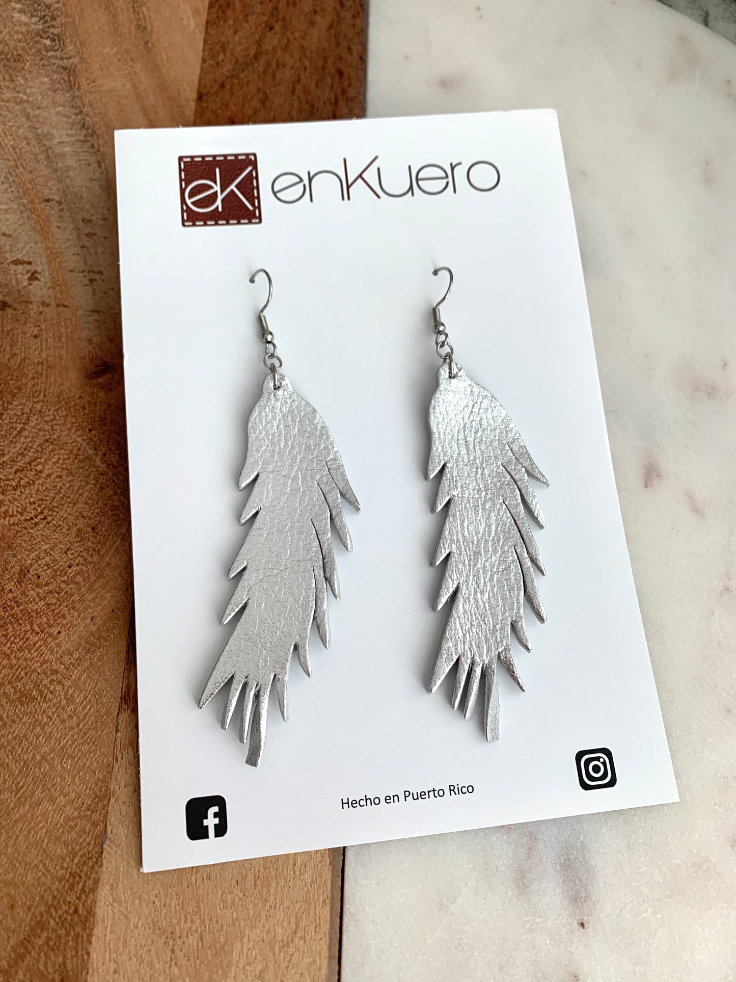FEATHER EARRINGS