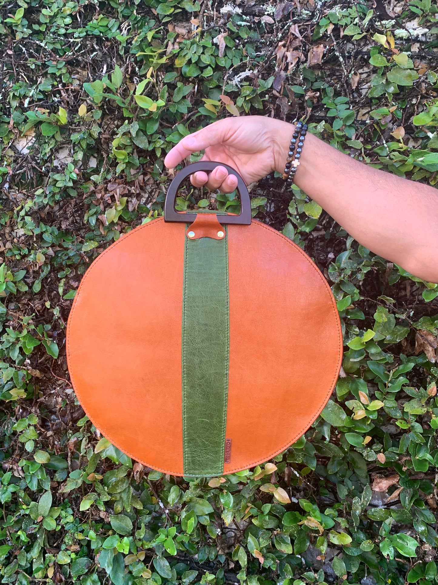 ROUND HANDBAG
