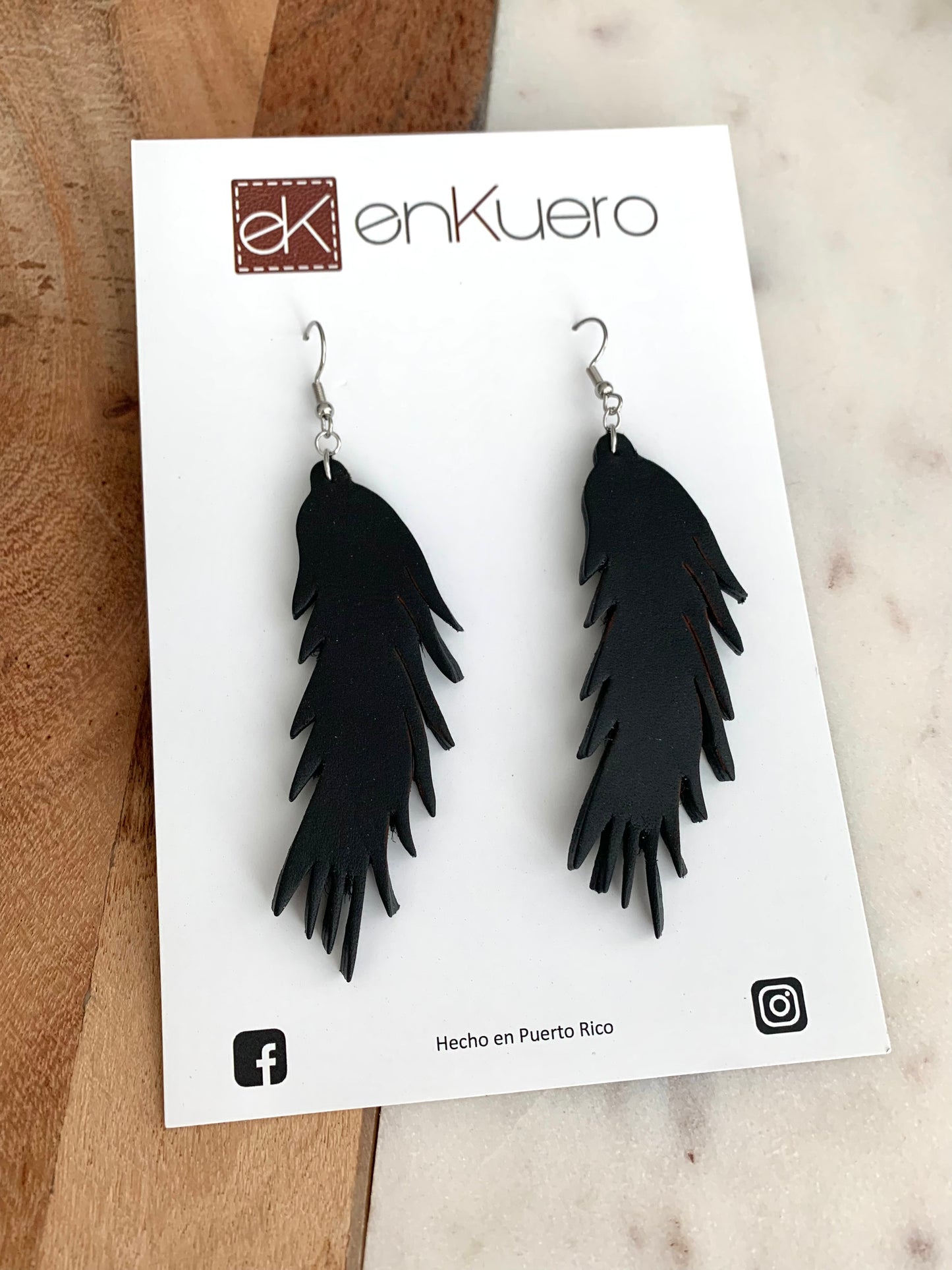 FEATHER EARRINGS