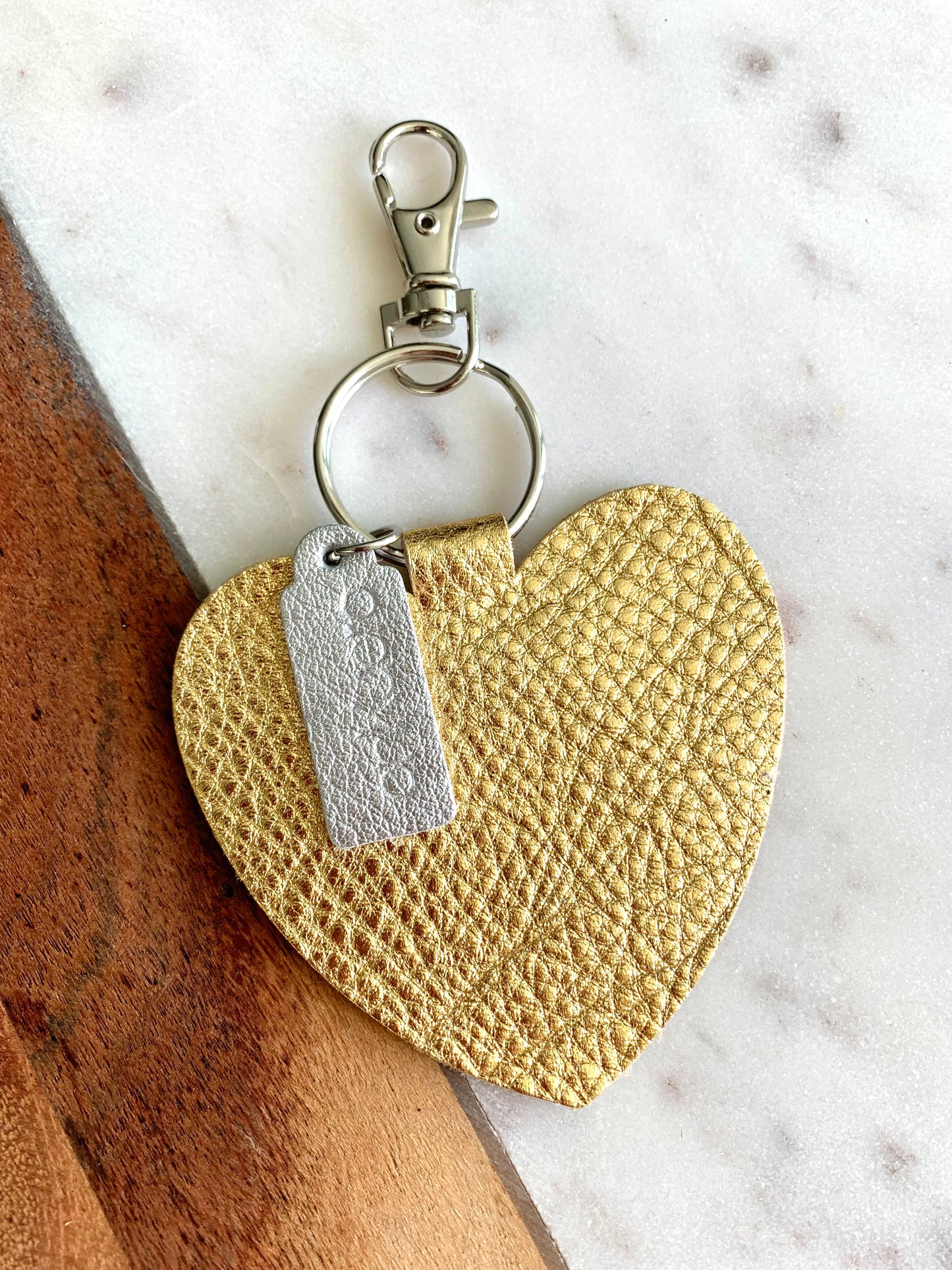 HEART KEYCHAIN / BAG CHARM