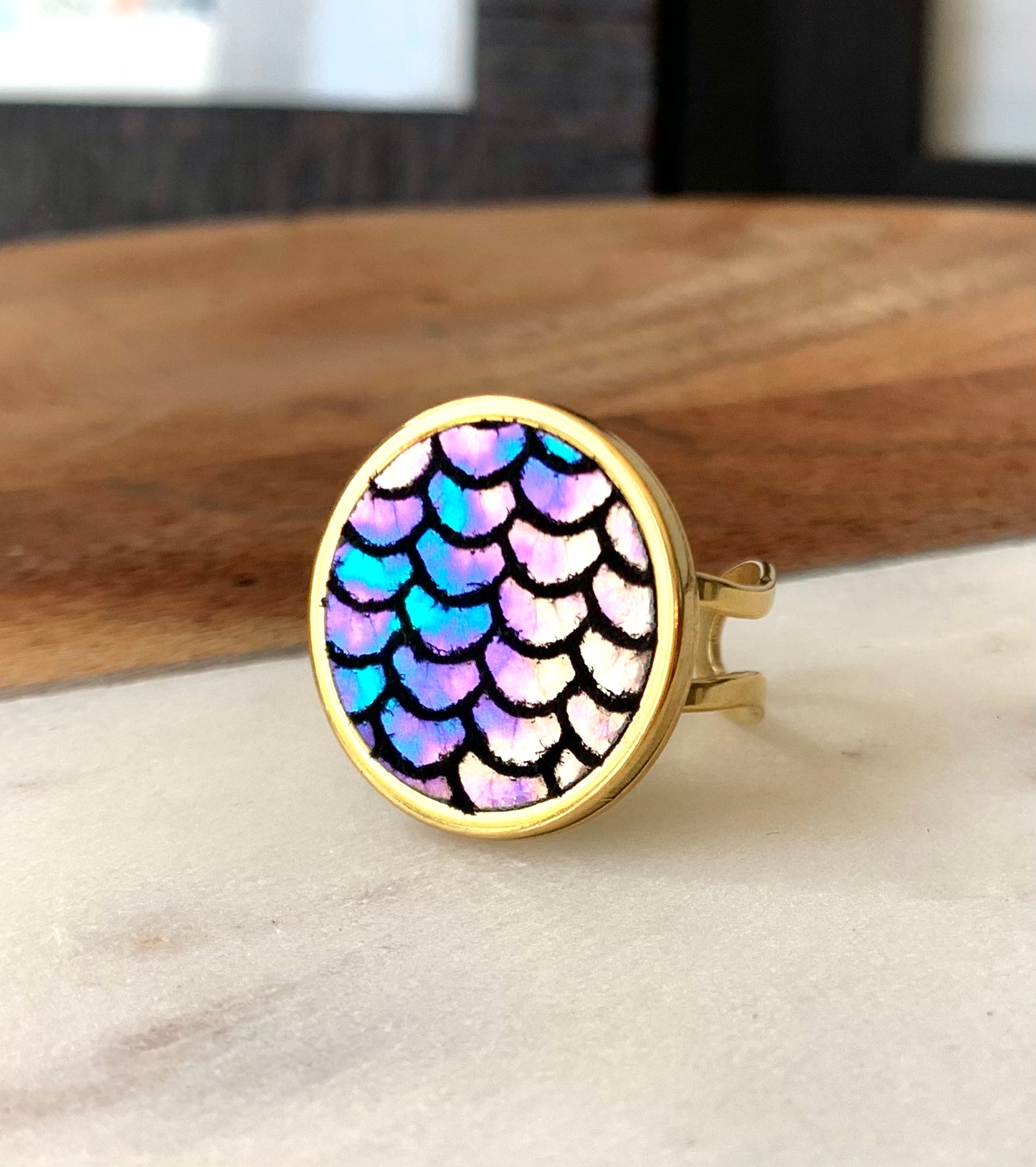 Leather Ring .75”