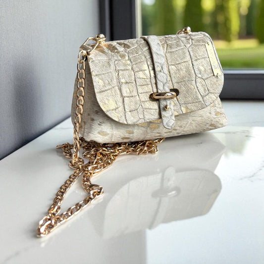 HAIR ON MINI DAISY BAG