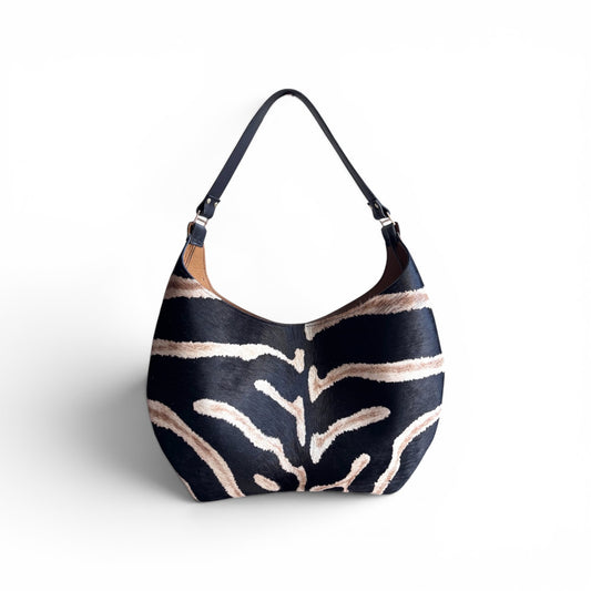 HAIR-ON HOBO BAG