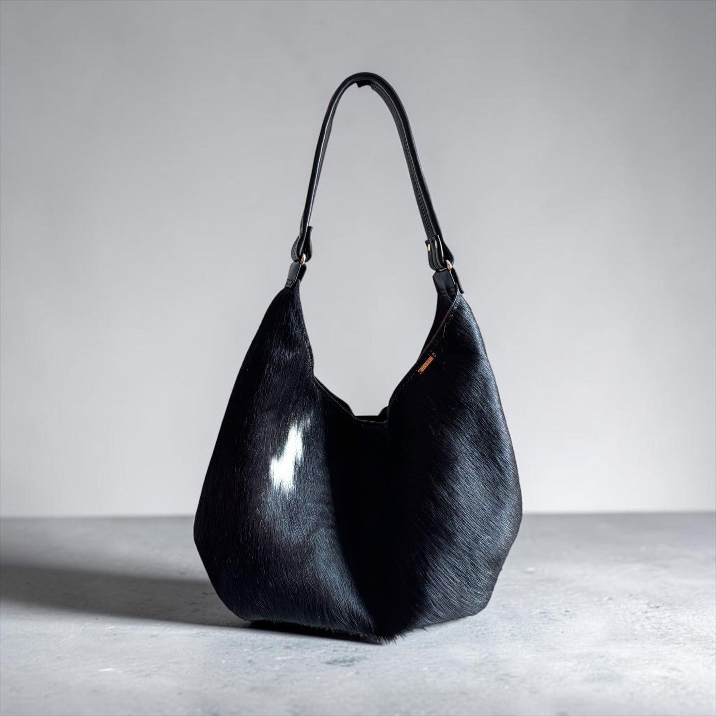 HAIR-ON HOBO BAG