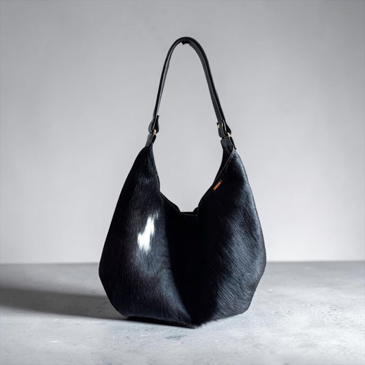 HAIR-ON HOBO BAG