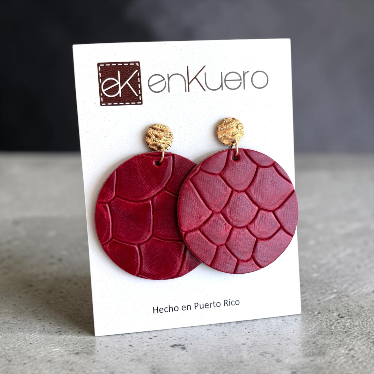 ROUND EARRINGS
