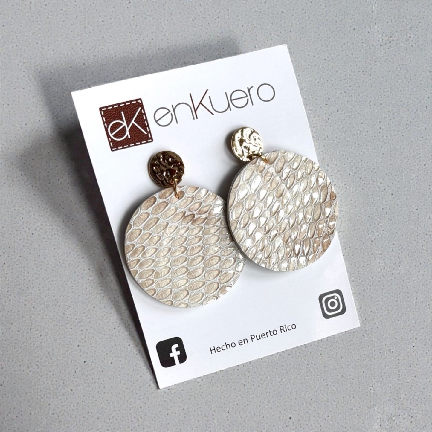 ROUND EARRINGS