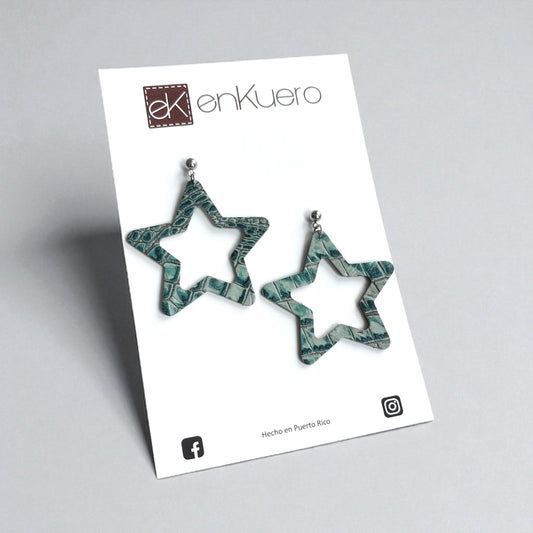 CUTOUT STARS EARRINGS