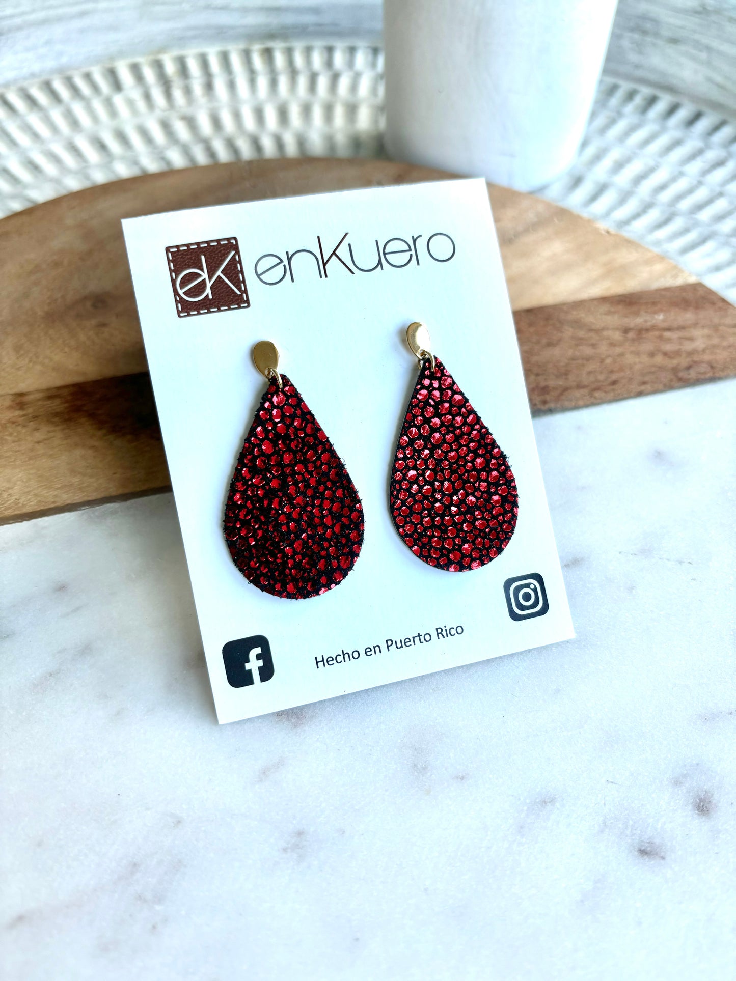 TEARDROP EARRINGS