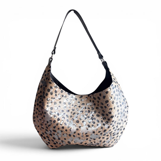 HAIR-ON HOBO BAG