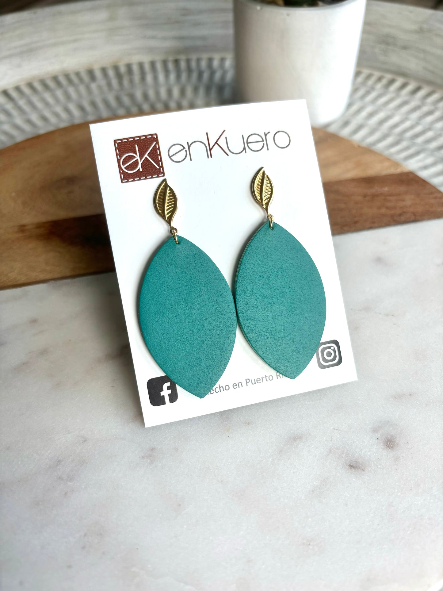 LEAF EARRINGS