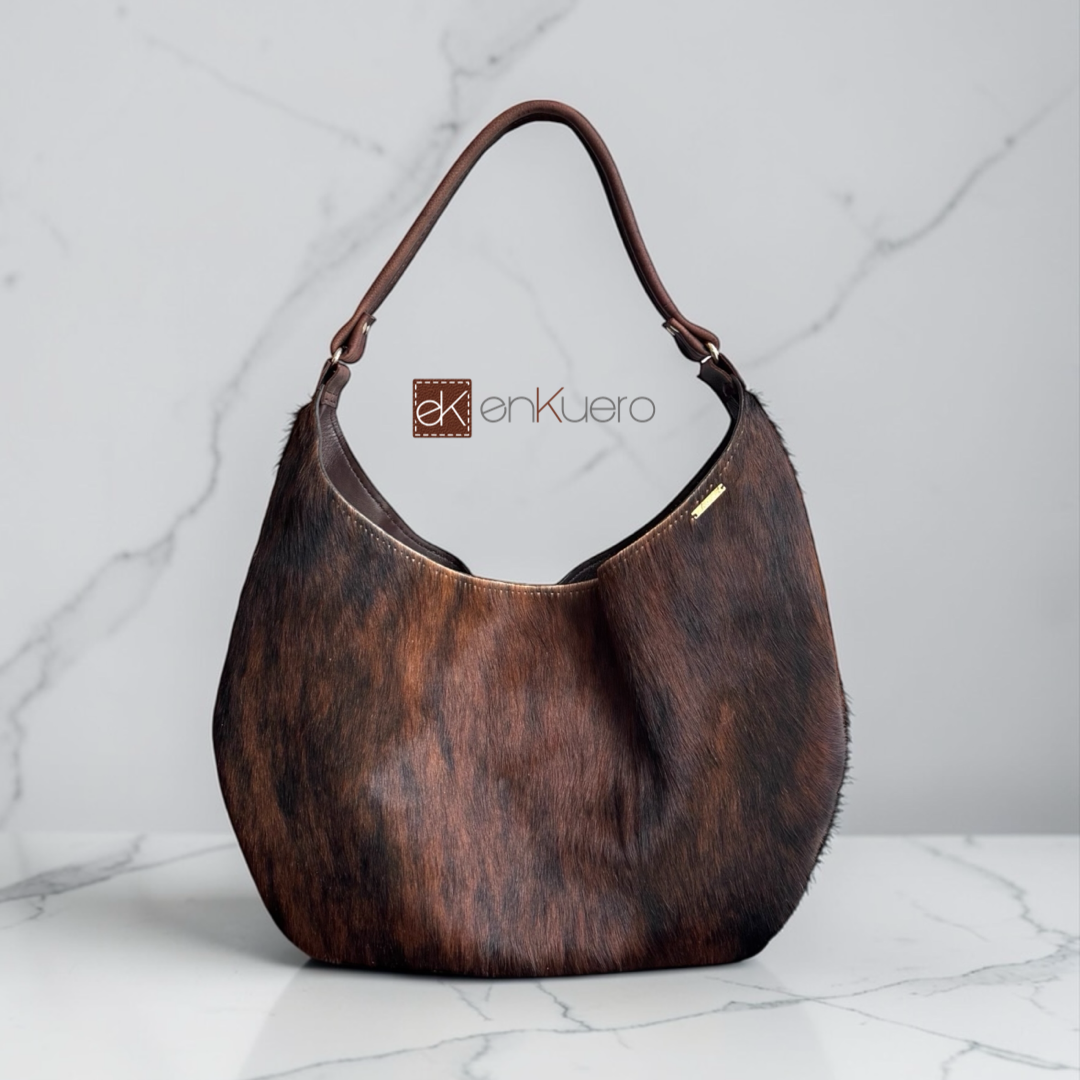 HAIR-ON HOBO BAG