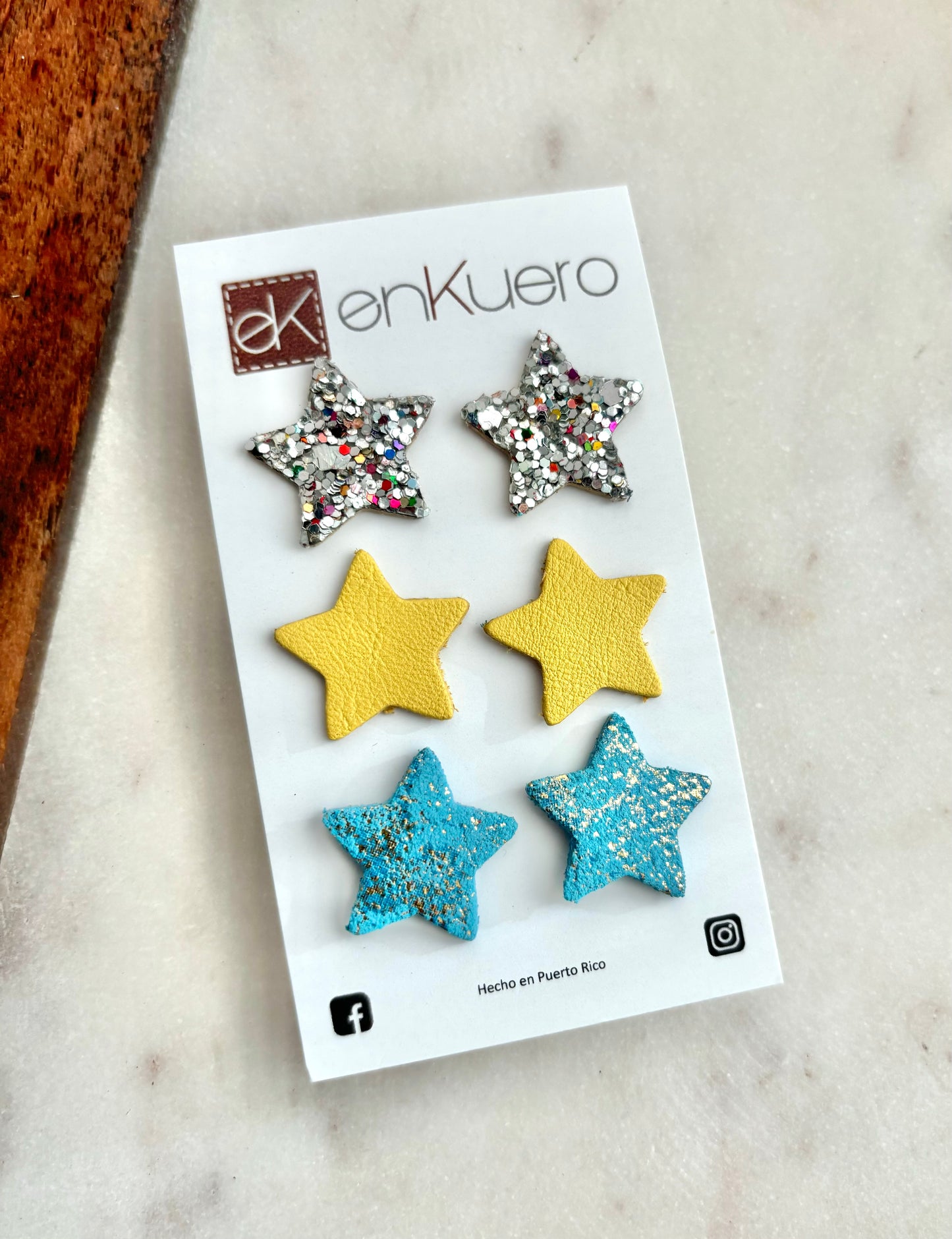 STAR STUD EARRINGS