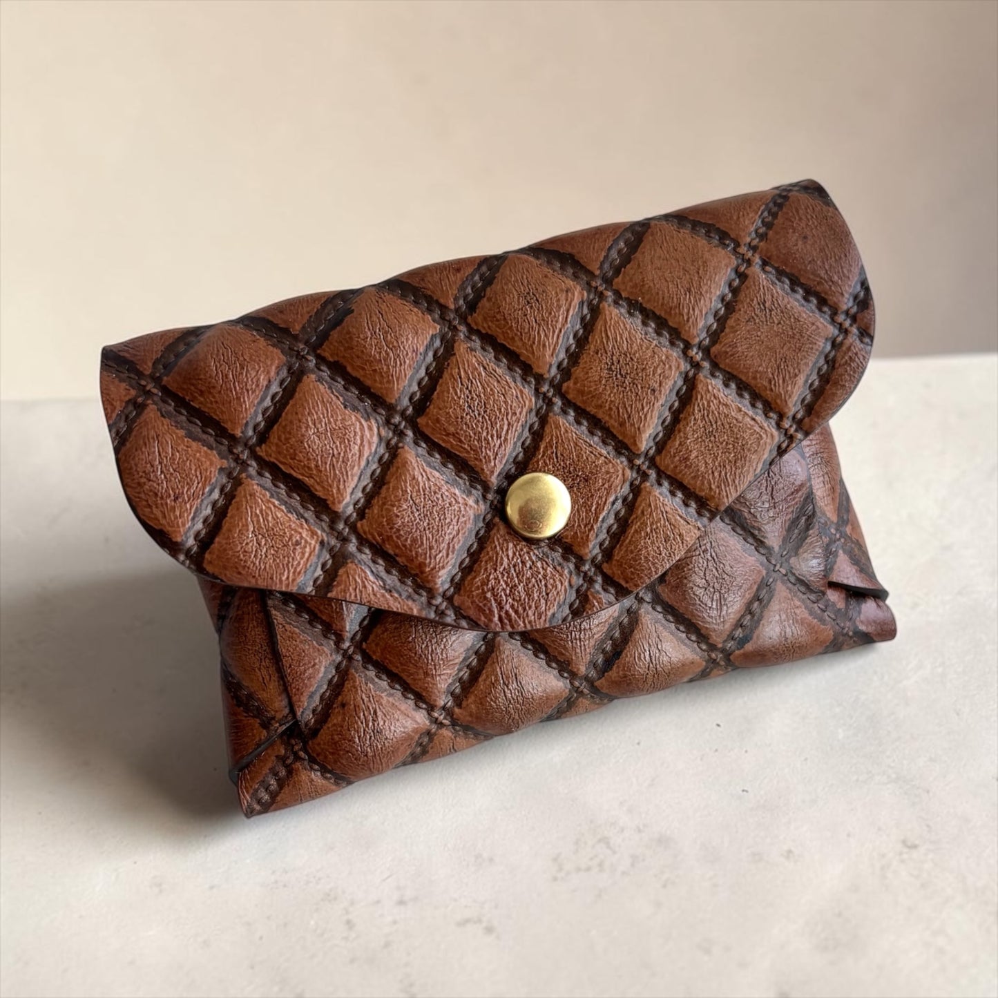 LEATHER CARD HOLDER