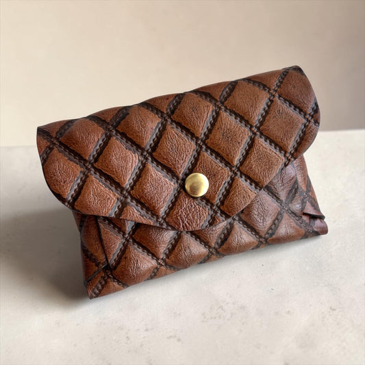 LEATHER CARD HOLDER