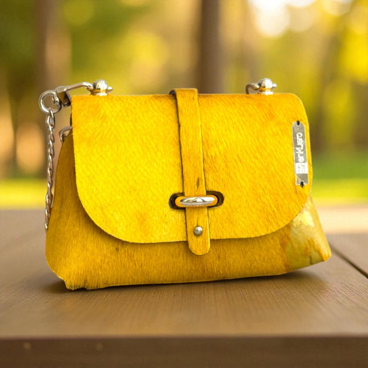 HAIR ON MINI DAISY BAG